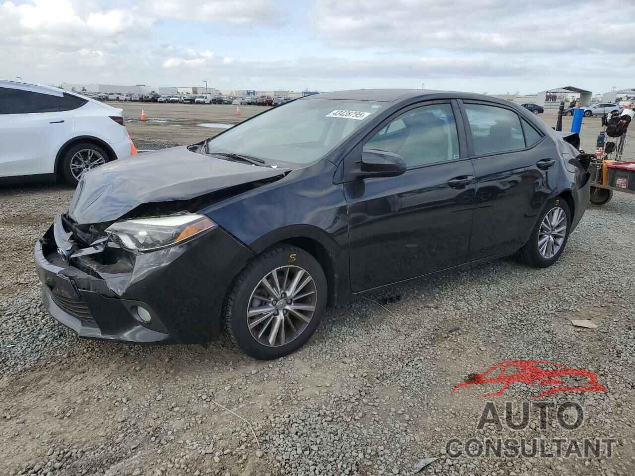 TOYOTA COROLLA 2015 - 5YFBURHE6FP305373
