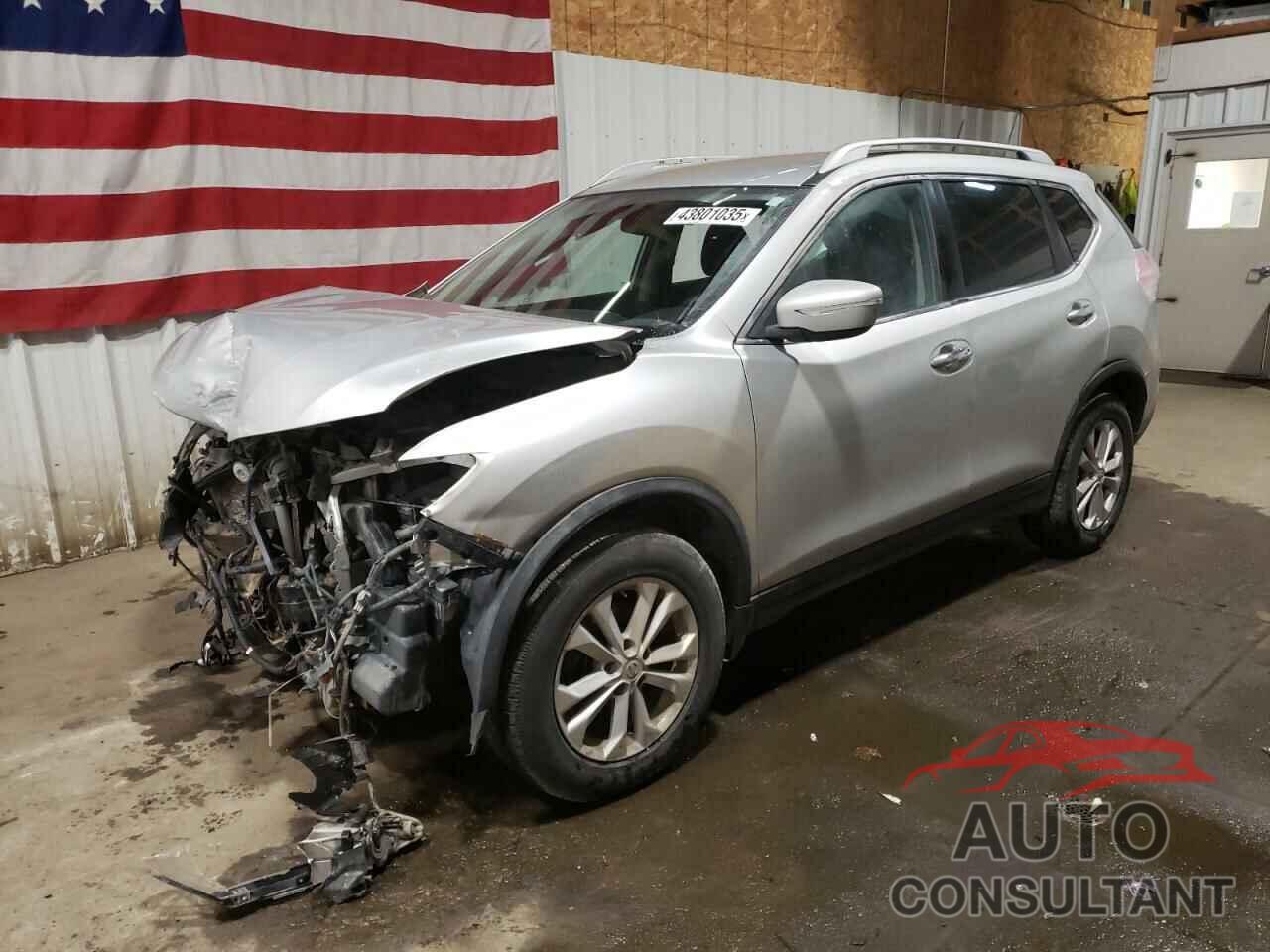 NISSAN ROGUE 2015 - KNMAT2MV9FP507153