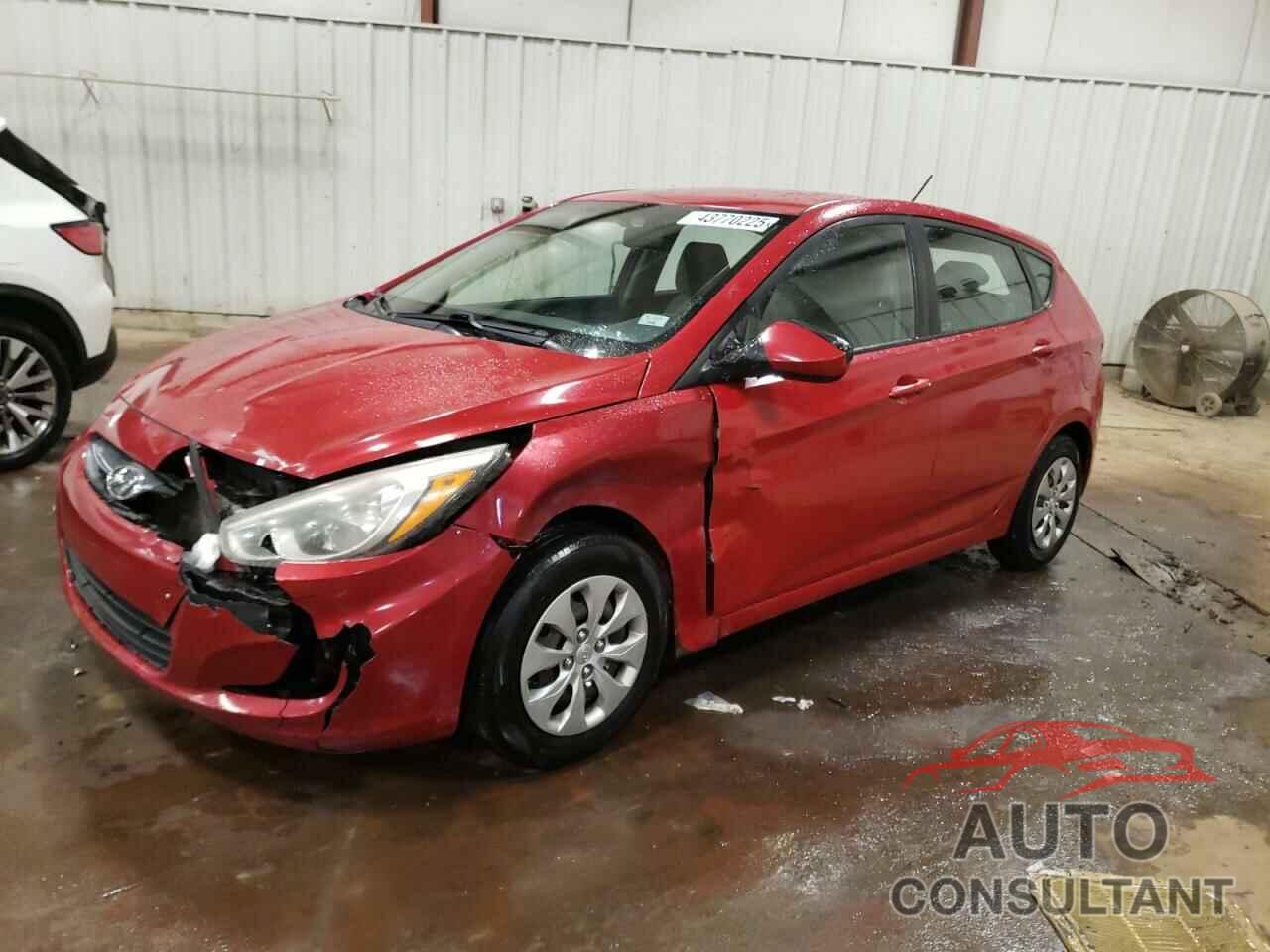 HYUNDAI ACCENT 2017 - KMHCT5AE4HU307733