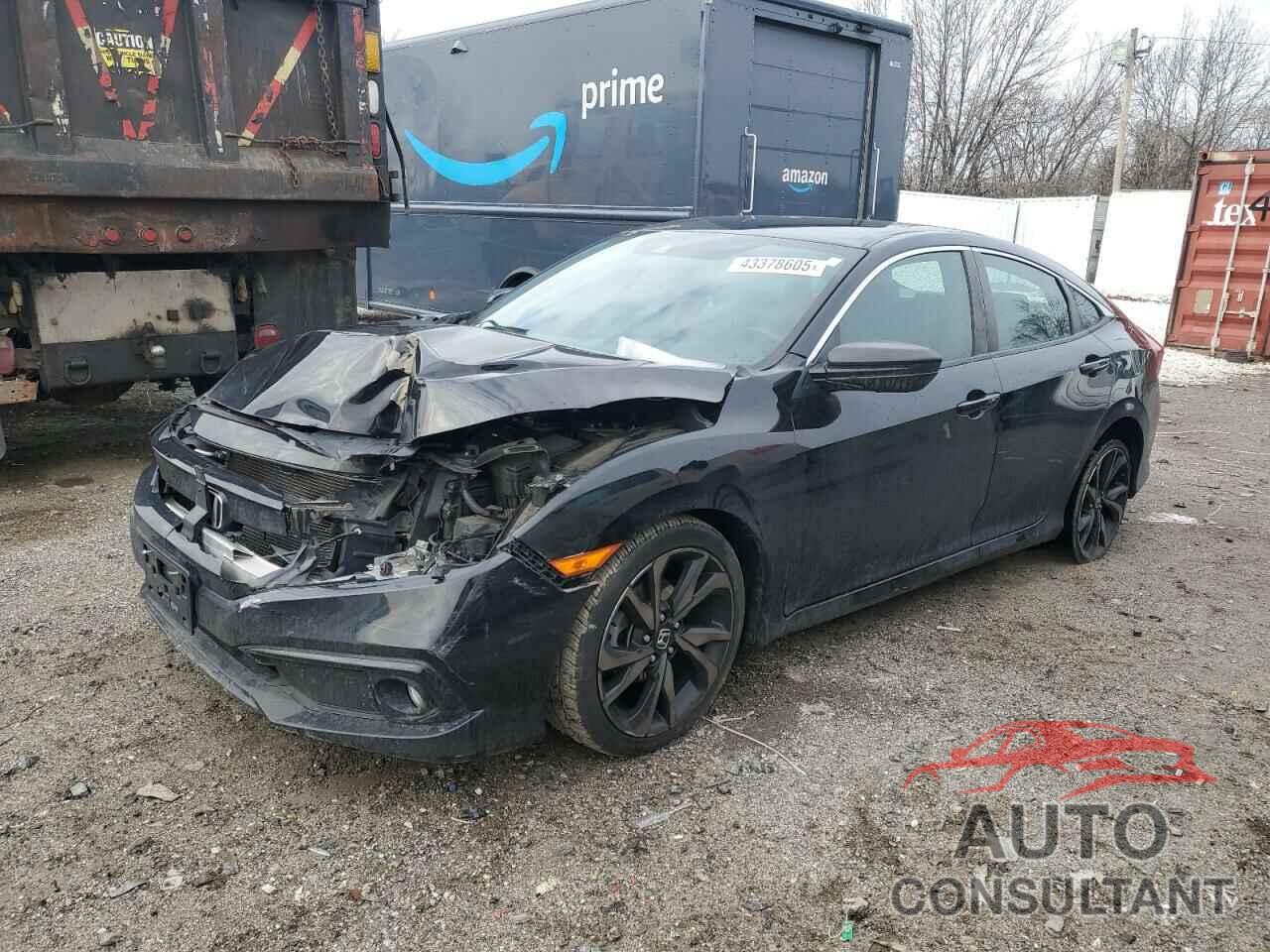 HONDA CIVIC 2019 - 2HGFC2F86KH515479