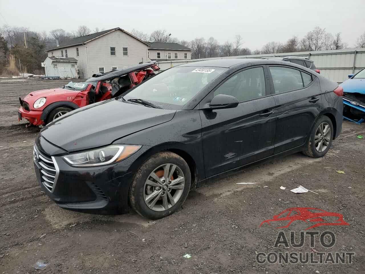 HYUNDAI ELANTRA 2018 - 5NPD84LFXJH254160