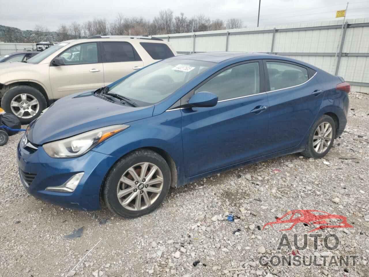 HYUNDAI ELANTRA 2015 - KMHDH4AE5FU250875