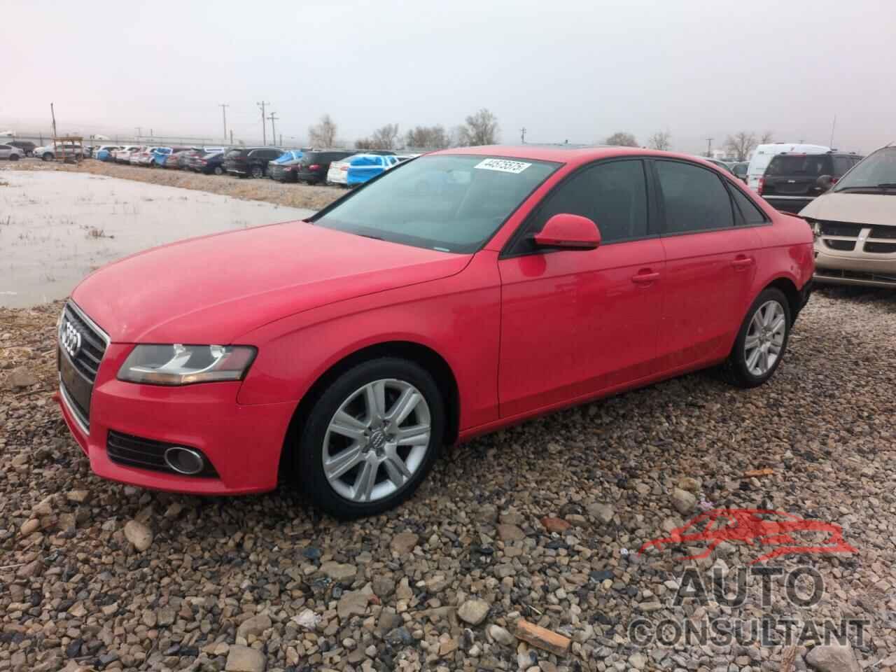 AUDI A4 2009 - WAULF78K69N058508