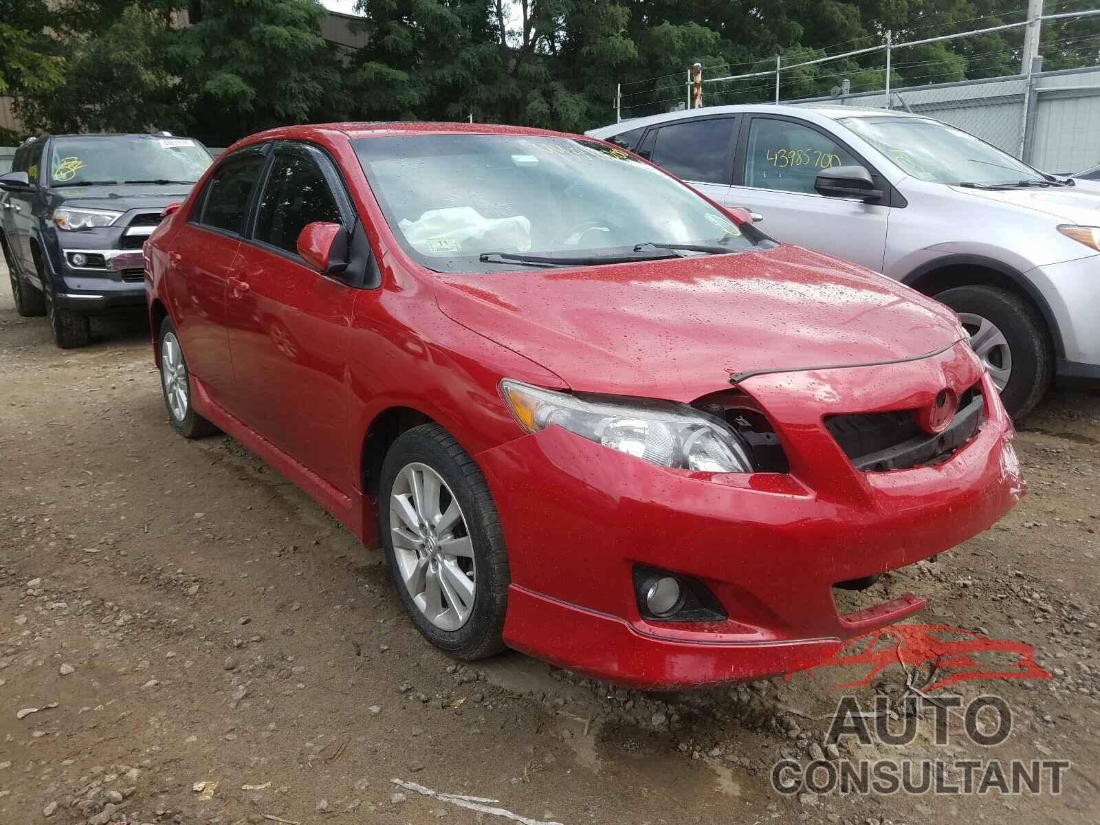 TOYOTA COROLLA 2010 - 2T1BU4EE9AC467577