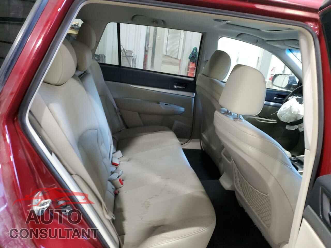 SUBARU OUTBACK 2011 - 4S4BRBGC8B3352184
