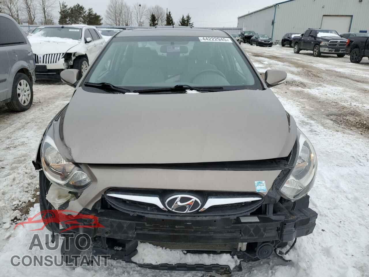 HYUNDAI ACCENT 2013 - KMHCU4AE6DU286997