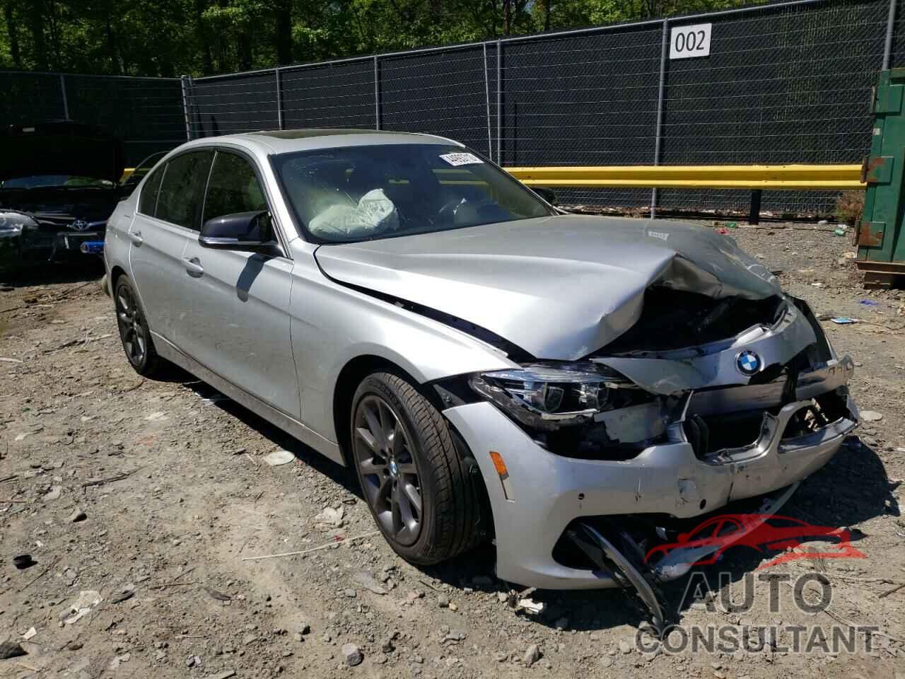 BMW 3 SERIES 2017 - WBA8D9C37HA011436