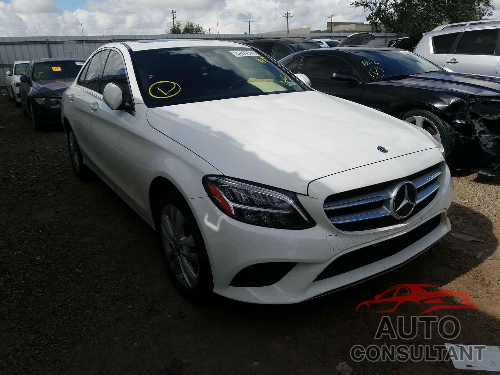 MERCEDES-BENZ C CLASS 2019 - 55SWF8EB7KU286983