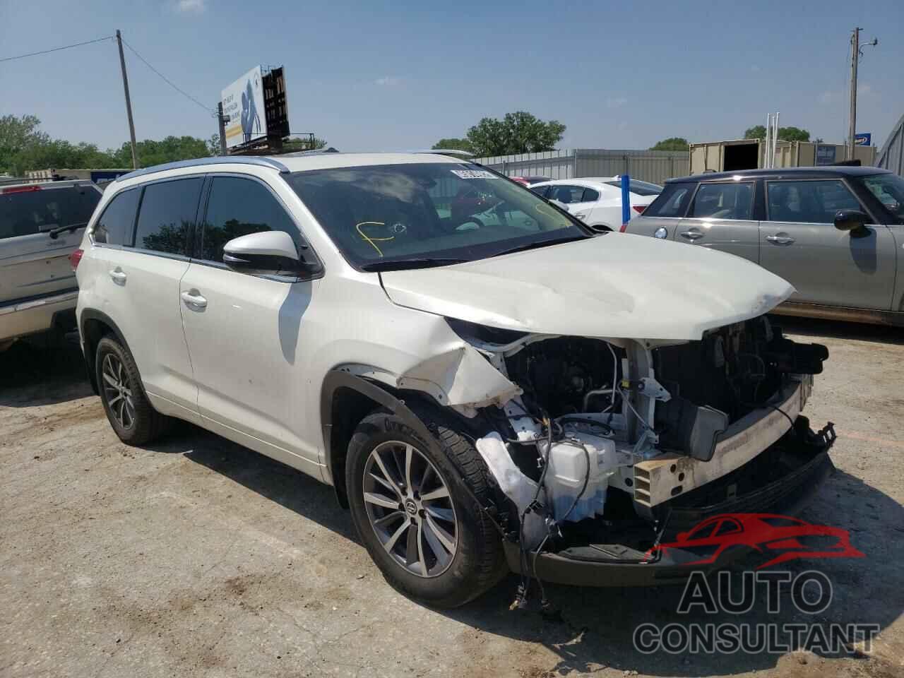 TOYOTA HIGHLANDER 2017 - 5TDJZRFH4HS514339