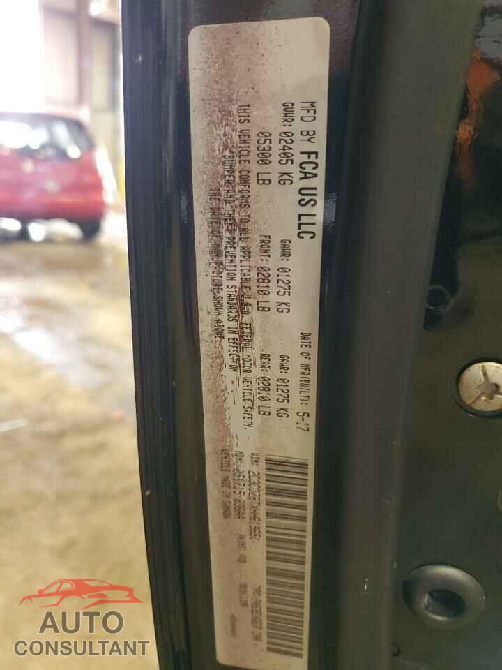DODGE CHALLENGER 2017 - 2C3CDZBTXHH619651