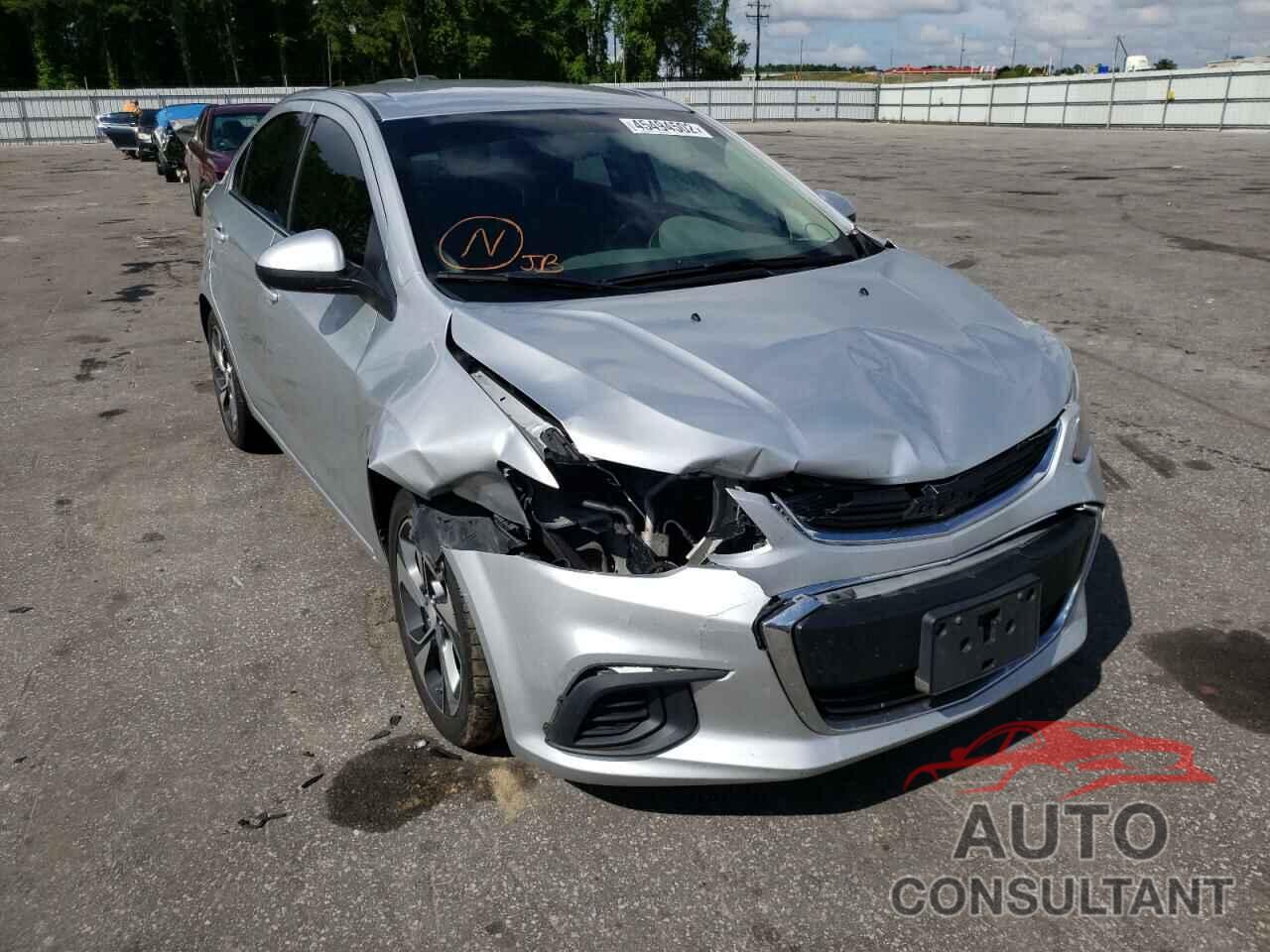 CHEVROLET SONIC 2017 - 1G1JF5SB0H4134227