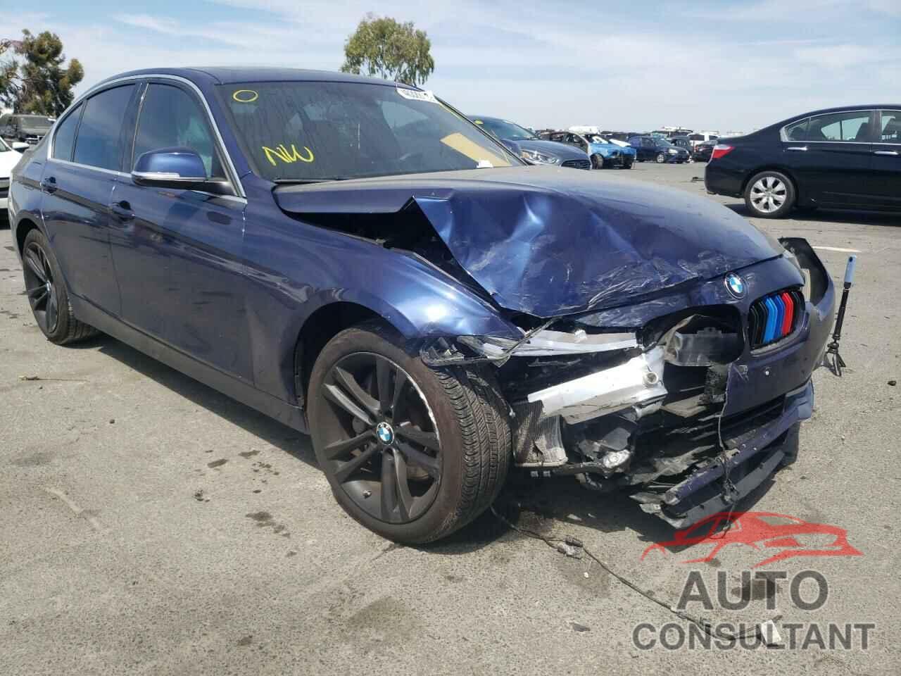 BMW 3 SERIES 2016 - WBA8B7G52GNT95221