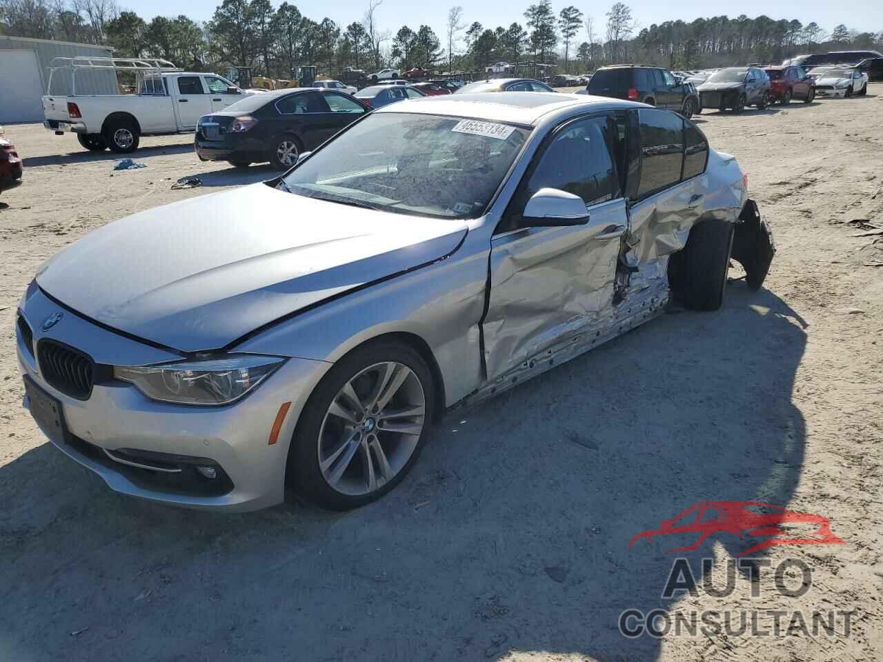 BMW 3 SERIES 2017 - WBA8D9G30HNU61397