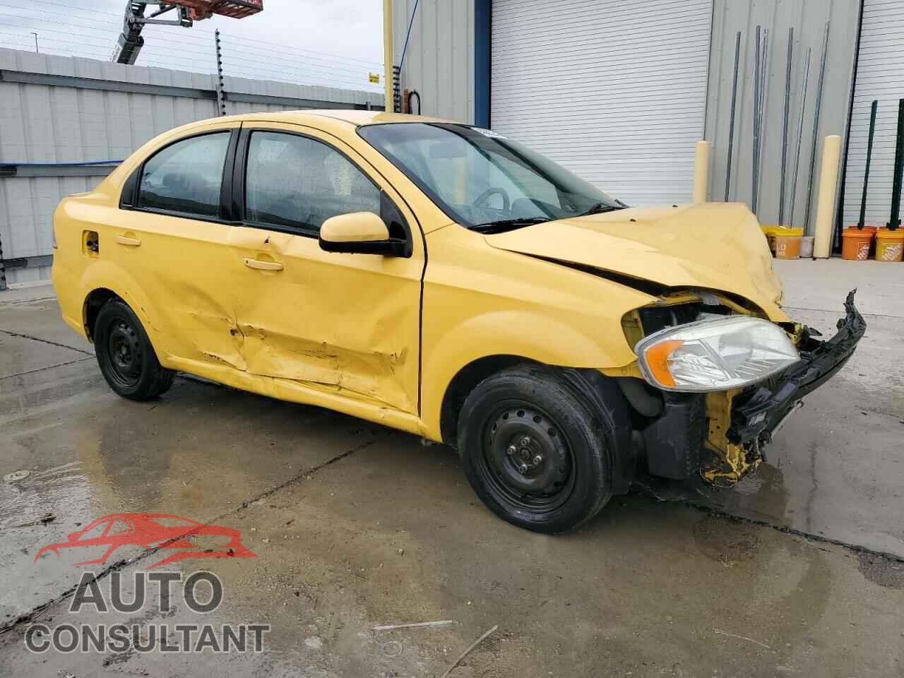 CHEVROLET AVEO 2011 - KL1TD5DE2BB148816