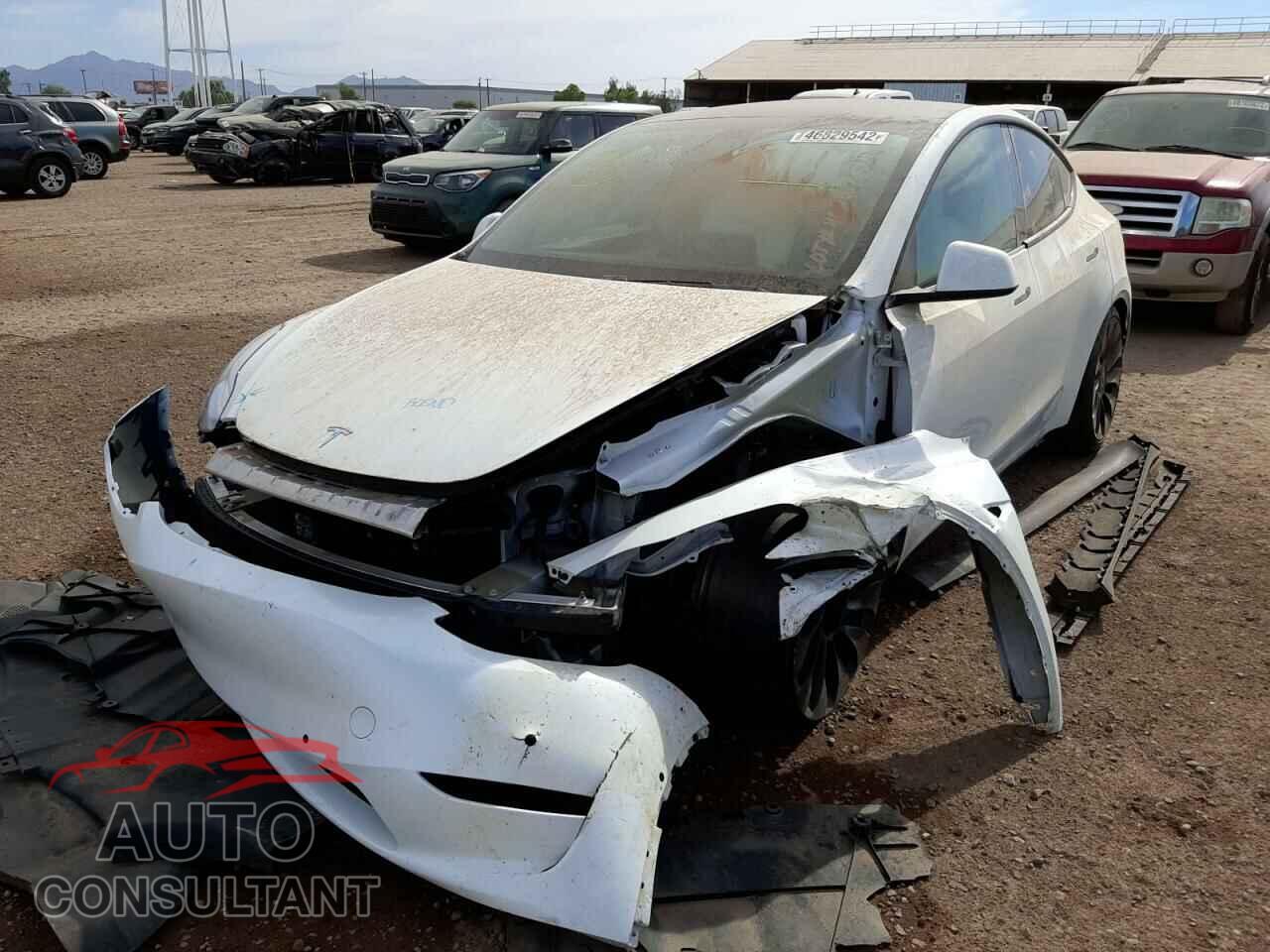 TESLA MODEL Y 2020 - 5YJYGDEF2LF018556