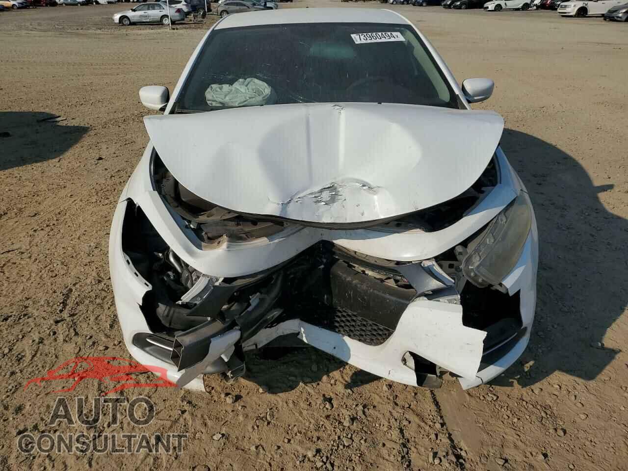 DODGE DART 2015 - 1C3CDFAAXFD433407