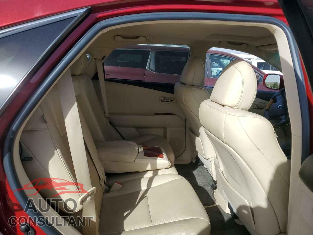 LEXUS RX350 2012 - 2T2BK1BAXCC134163