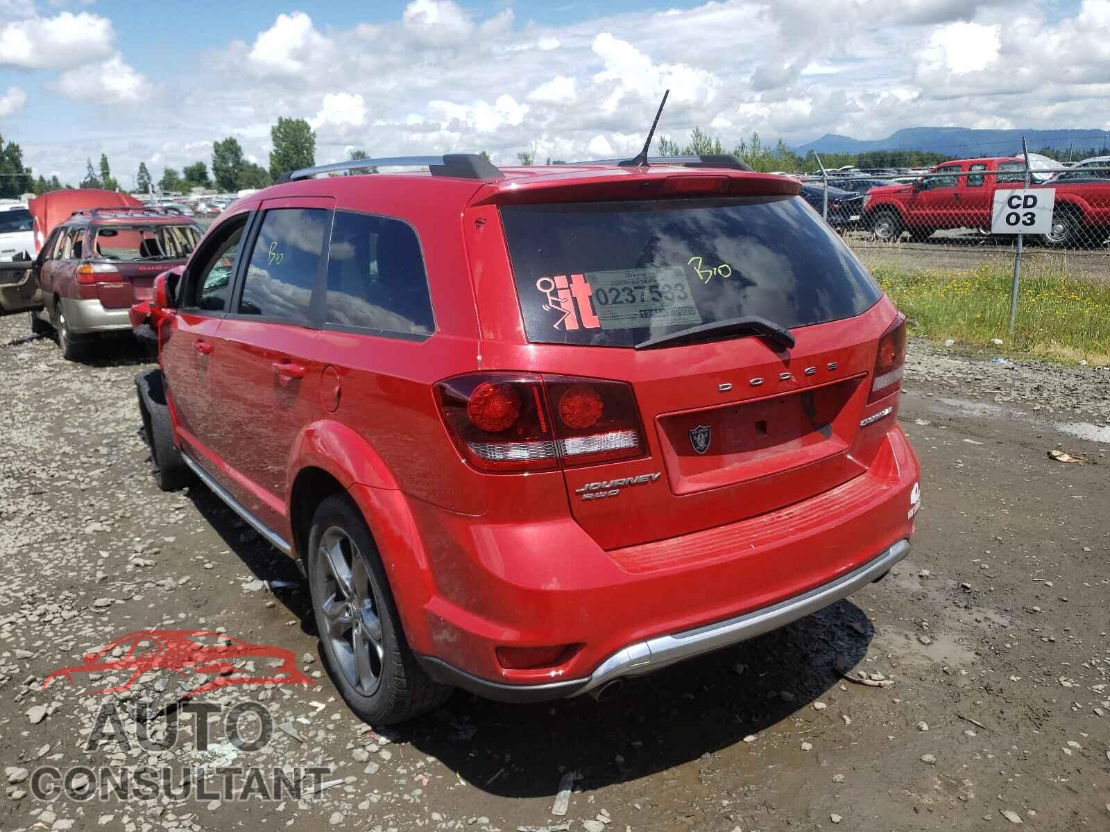 DODGE JOURNEY 2017 - 3C4PDDGG3HT606744