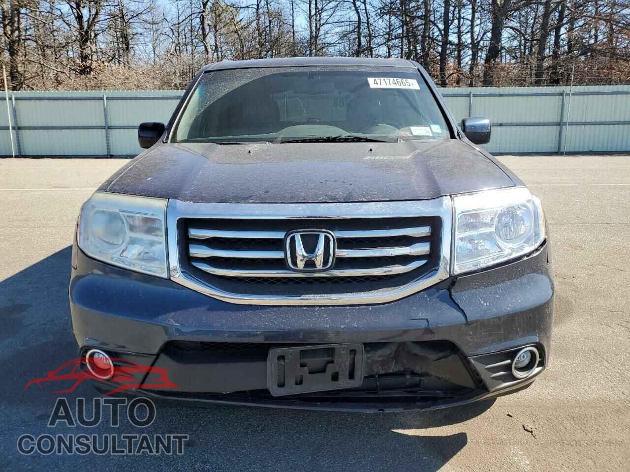 HONDA PILOT 2012 - 5FNYF4H65CB014077