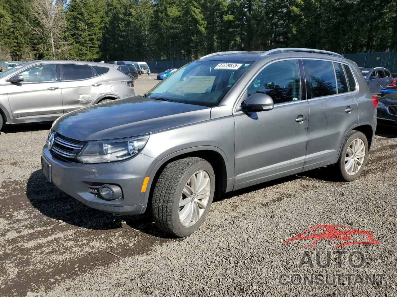 VOLKSWAGEN TIGUAN 2012 - WVGBV7AX5CW103300