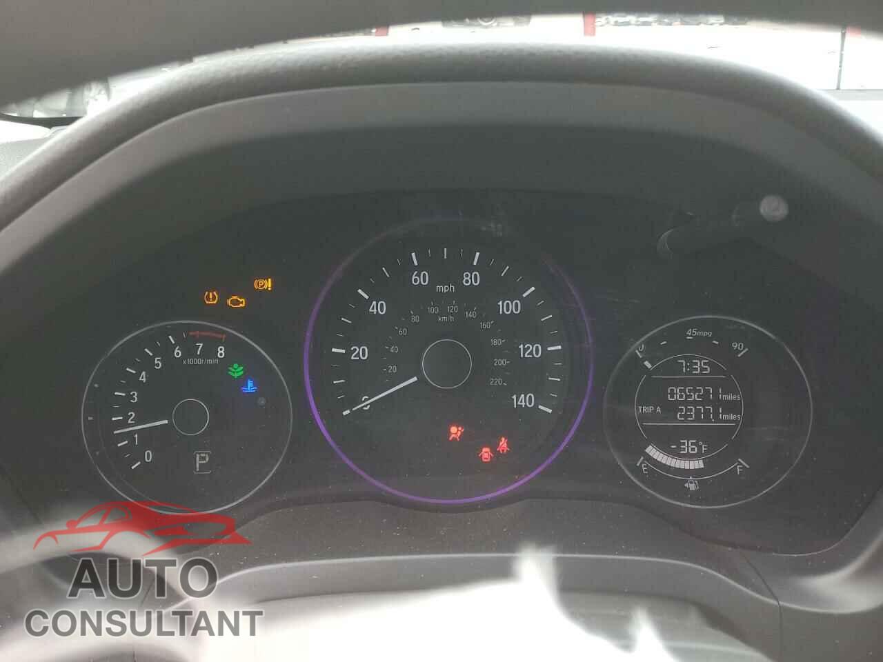 HONDA HR-V 2017 - 3CZRU5H34HM706348