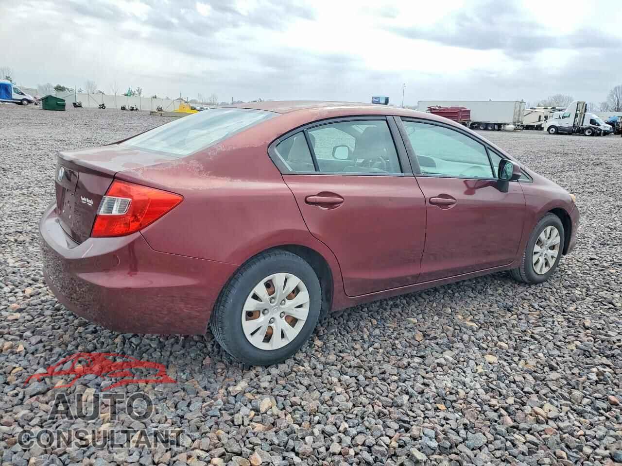 HONDA CIVIC 2012 - 2HGFB2F56CH609064