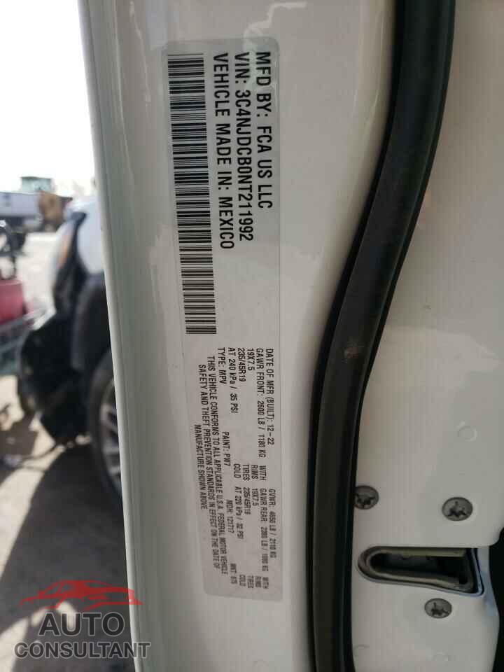 JEEP COMPASS 2022 - 3C4NJDCB0NT211992