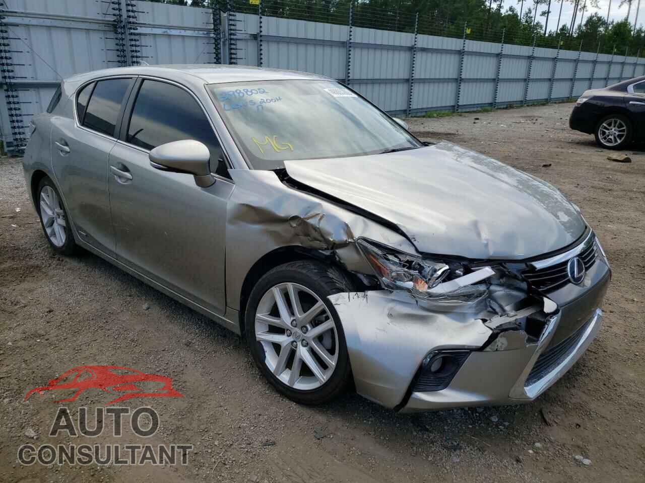 LEXUS CT 200 2017 - JTHKD5BH5H2298802