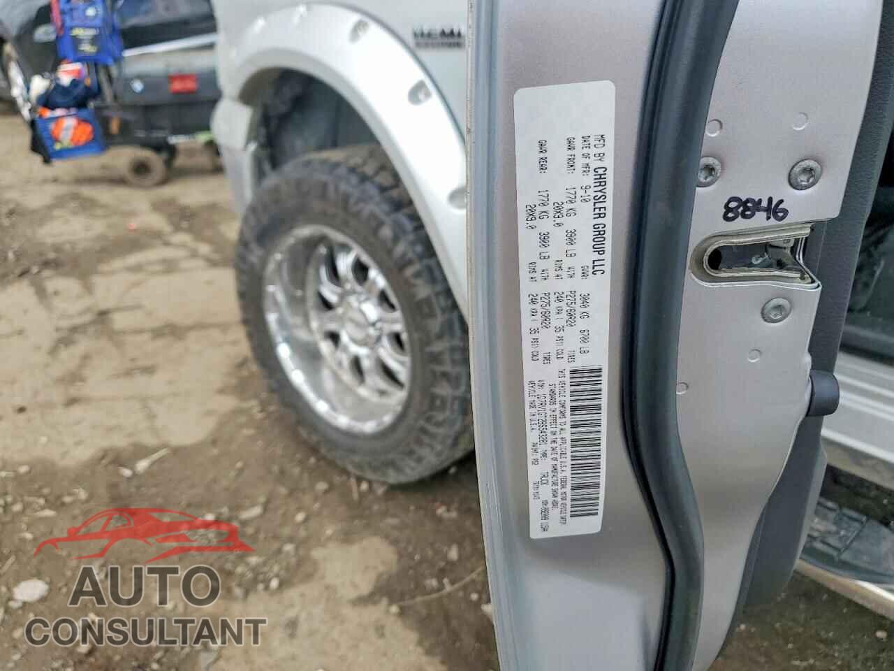 DODGE RAM 1500 2011 - 1D7RV1GT2BS543281