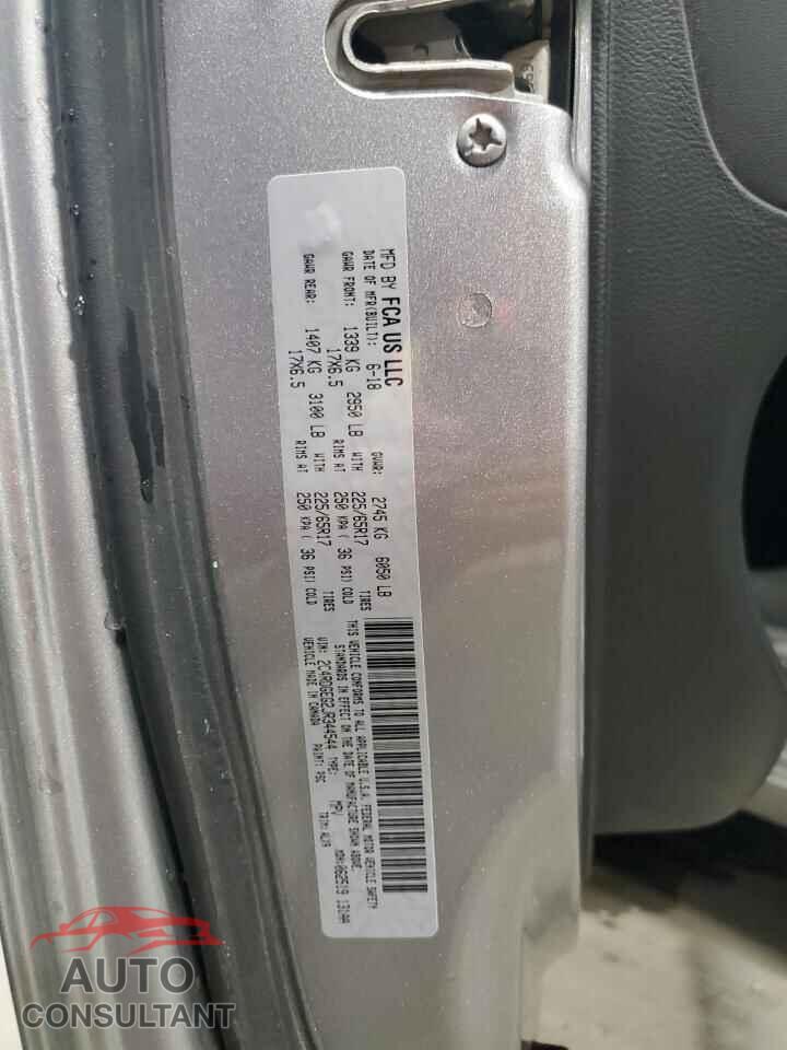 DODGE CARAVAN 2018 - 2C4RDGEG2JR344544
