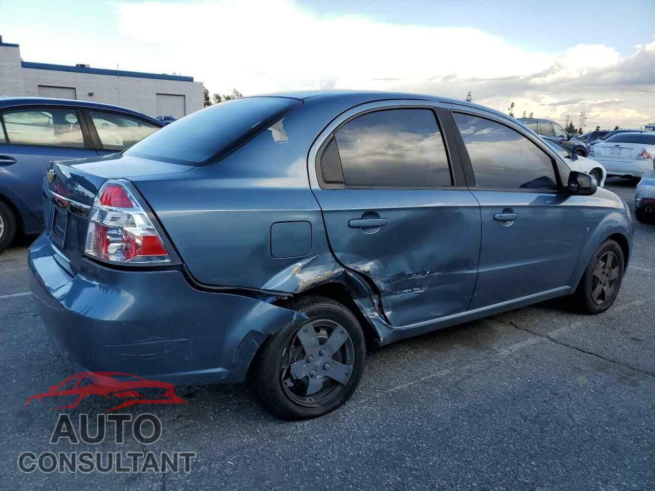 CHEVROLET AVEO 2009 - KL1TD56E29B368903