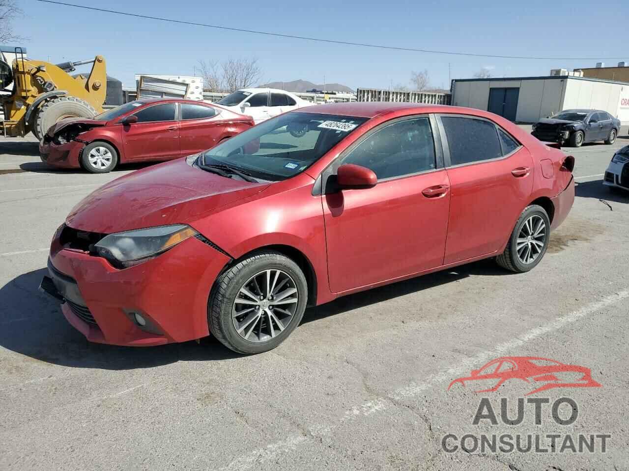 TOYOTA COROLLA 2016 - 5YFBURHE5GP545368