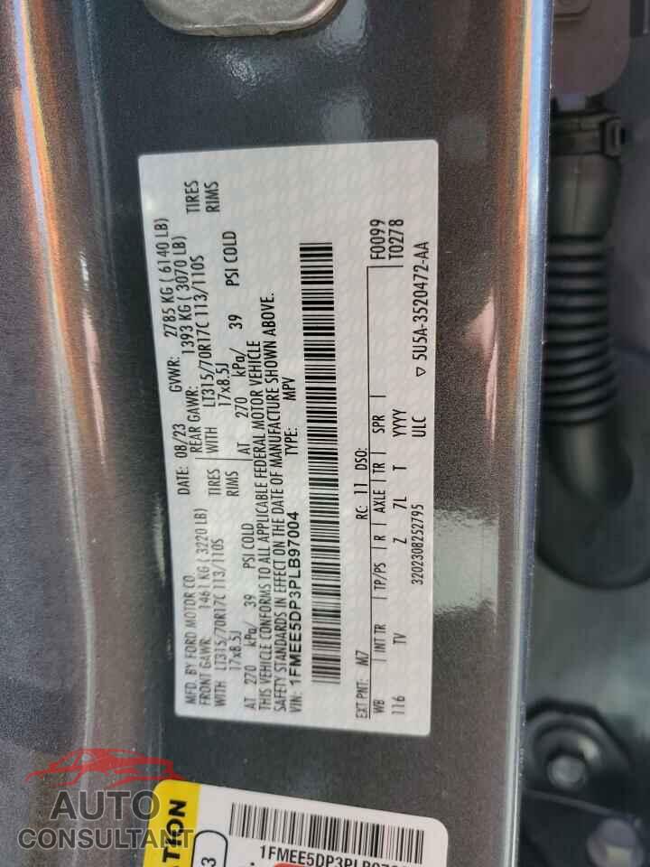 FORD BRONCO 2023 - 1FMEE5DP3PLB97004