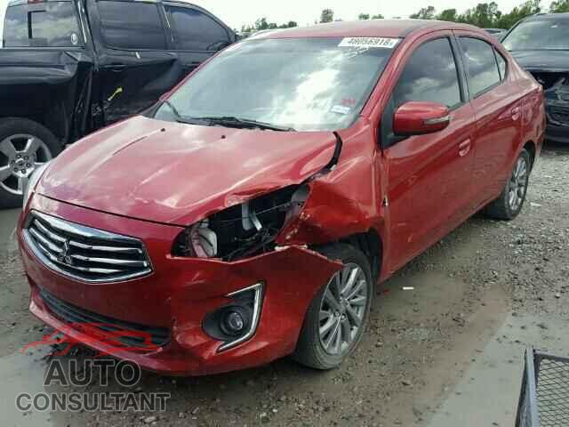 MITSUBISHI MIRAGE 2017 - ML32F4FJ6HHF07728