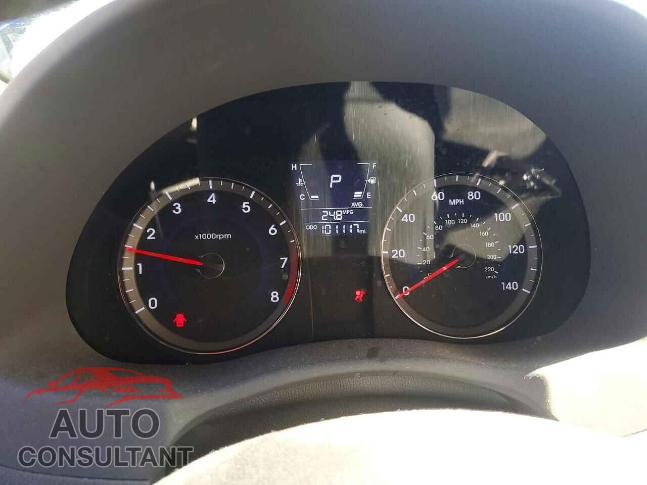 HYUNDAI ACCENT 2012 - KMHCU4AE1CU181282
