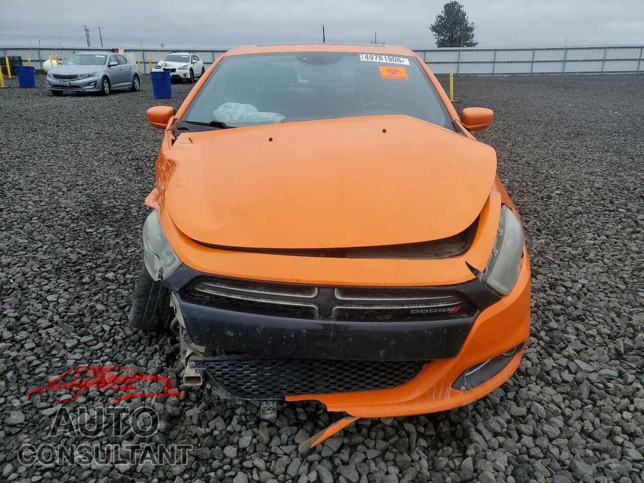 DODGE DART 2014 - 1C3CDFEB1ED711578