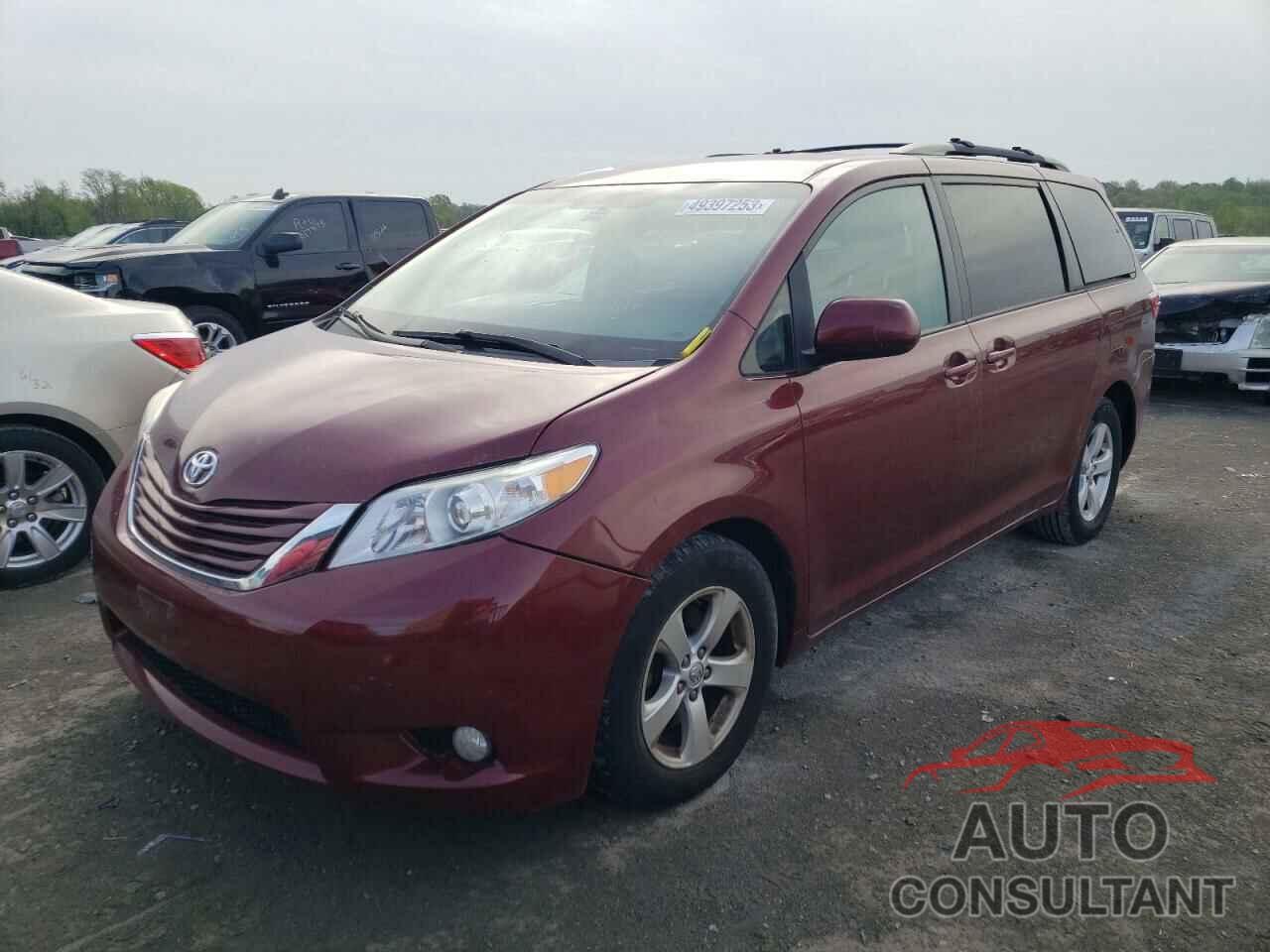 TOYOTA SIENNA 2017 - 5TDKZ3DCXHS838131