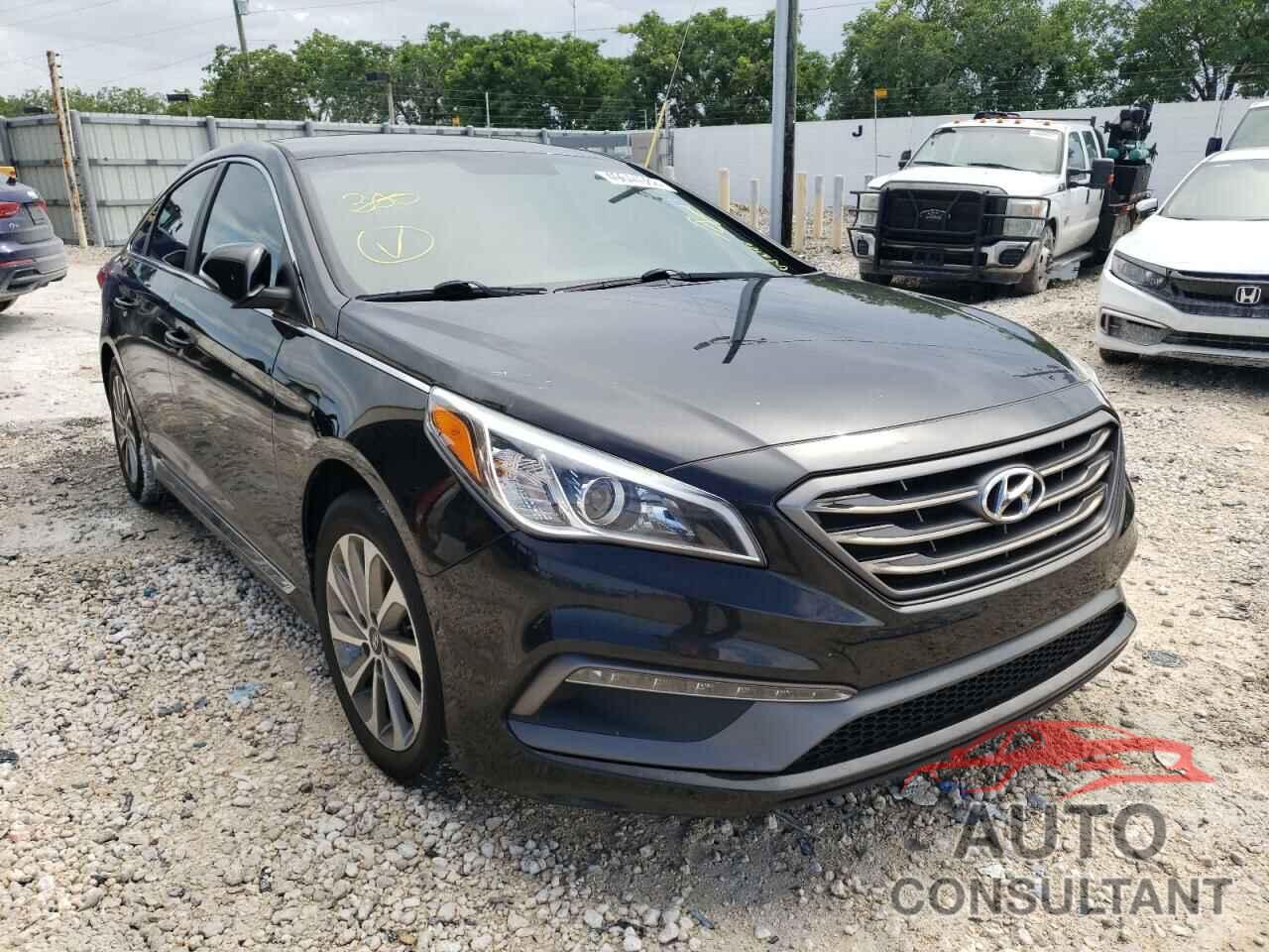 HYUNDAI SONATA 2017 - 5NPE34AFXHH501662