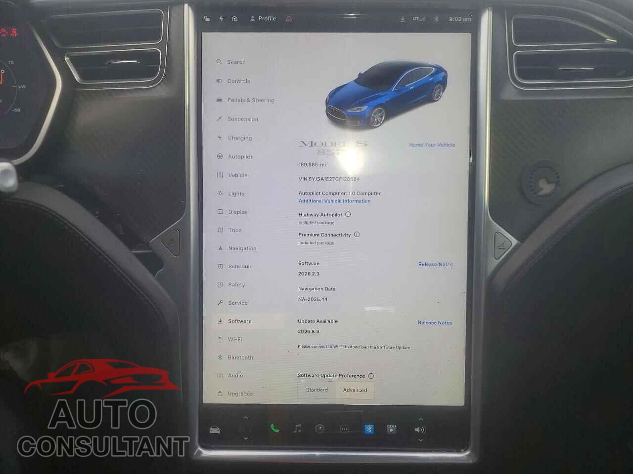 TESLA MODEL S 2016 - 5YJSA1E27GF126664
