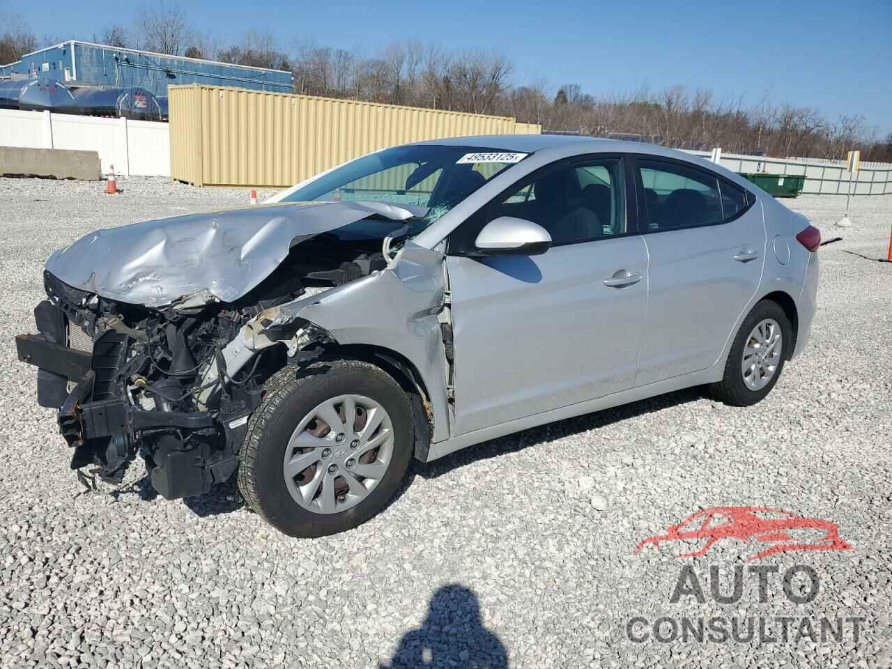 HYUNDAI ELANTRA 2018 - KMHD74LF0JU505465