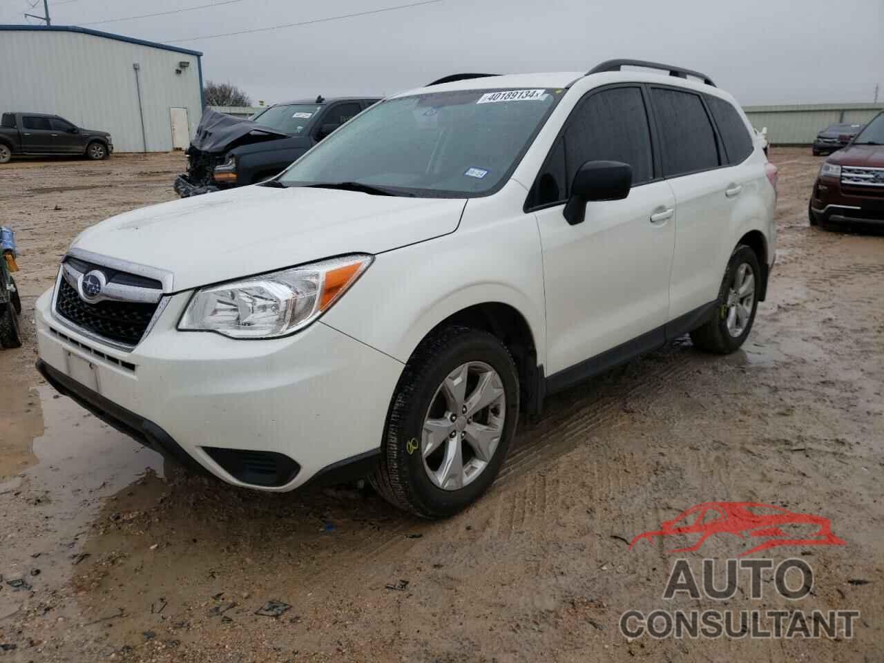 SUBARU FORESTER 2016 - JF2SJABC1GH428952