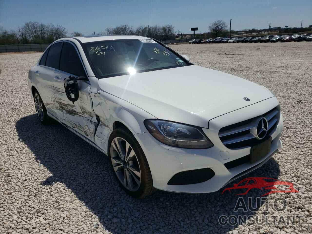 MERCEDES-BENZ C-CLASS 2018 - 55SWF4KB1JU242439