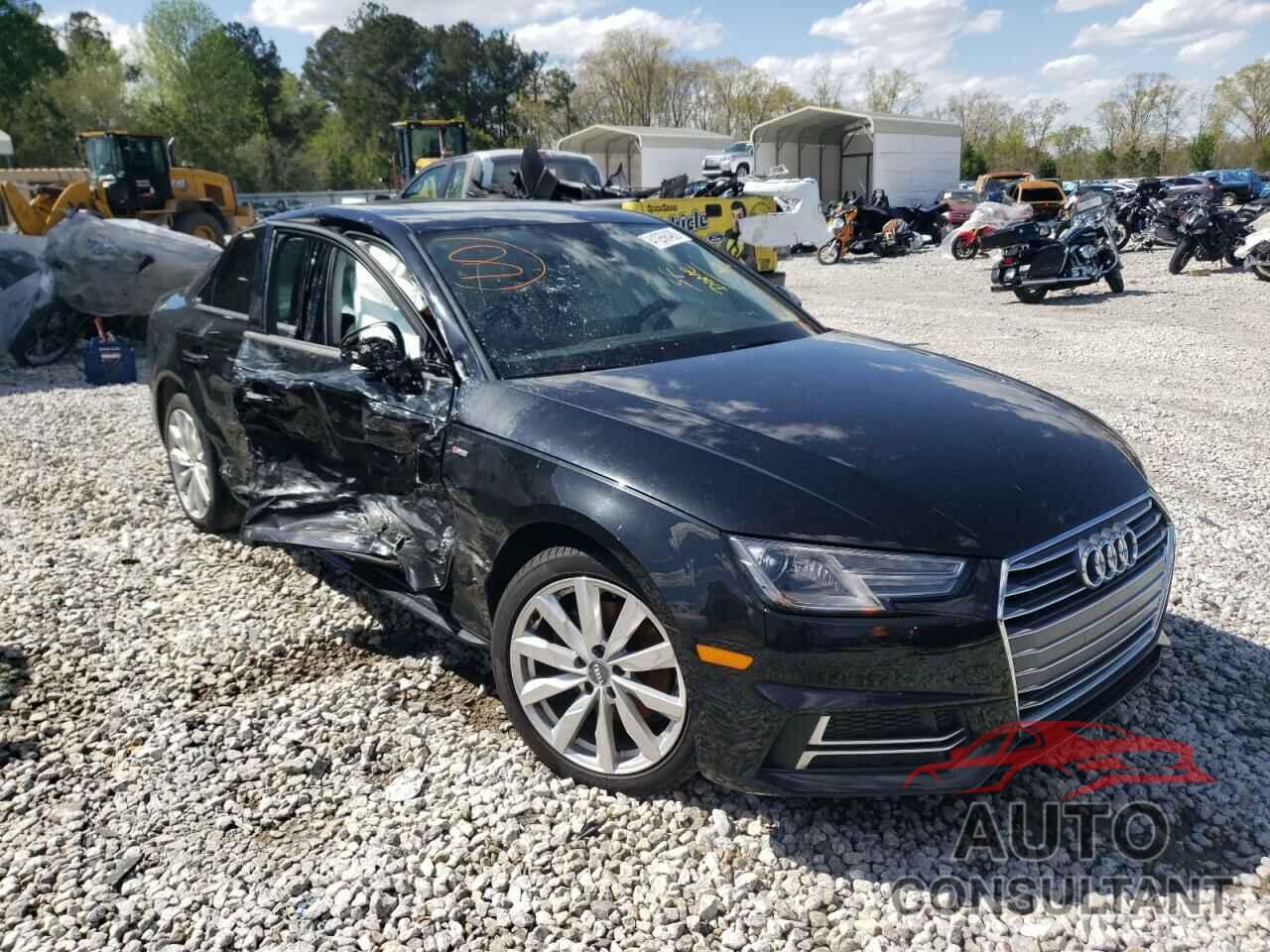 AUDI A4 2018 - WAUKMAF40JA223287