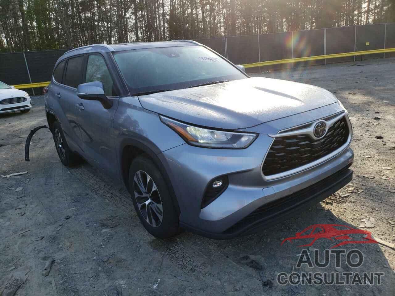 TOYOTA HIGHLANDER 2020 - 5TDGZRAH9LS010041