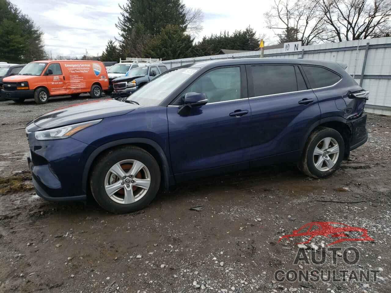 TOYOTA HIGHLANDER 2020 - 5TDBZRBH1LS514818