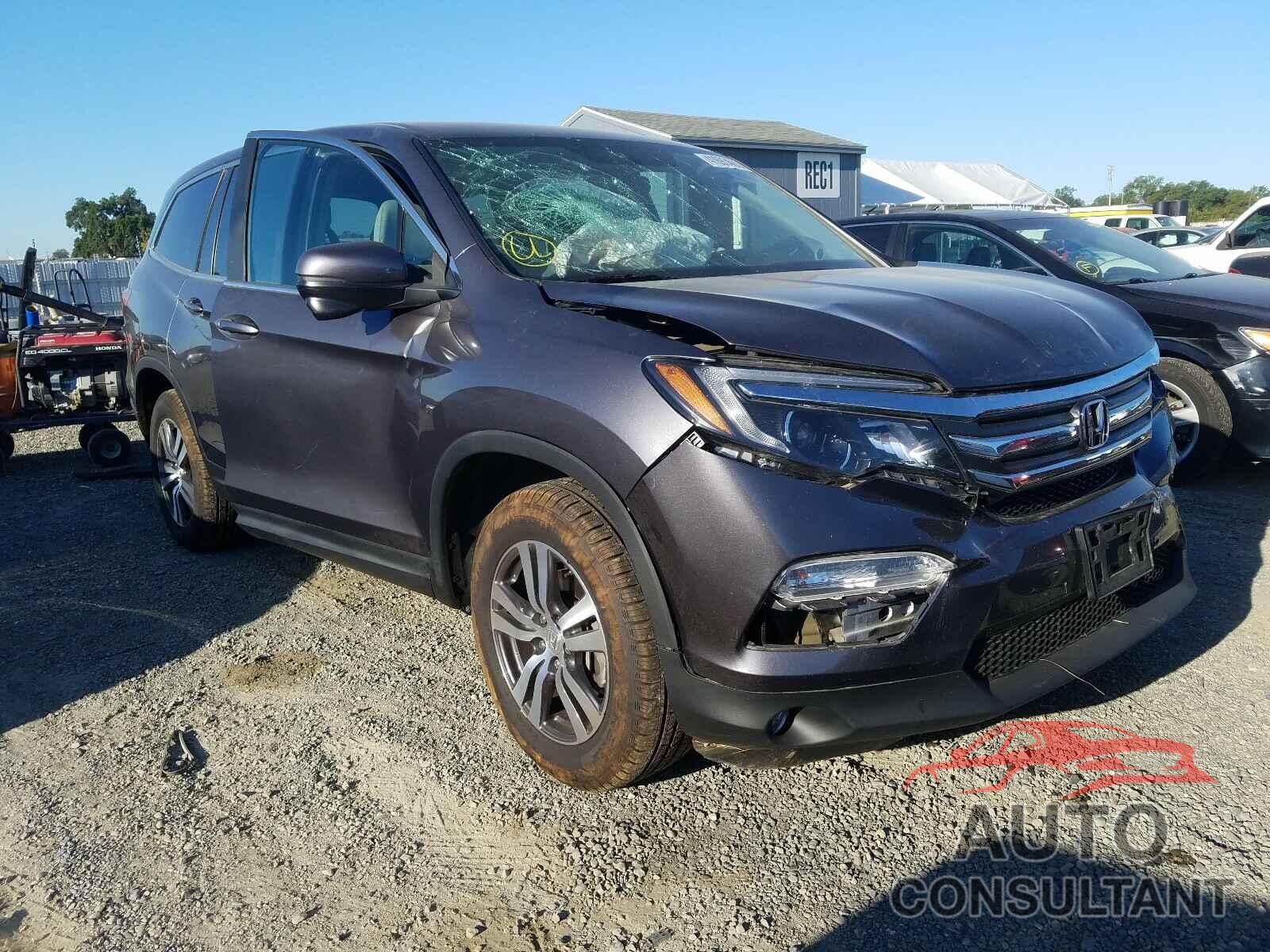 HONDA PILOT 2017 - 5FNYF6H37HB022335