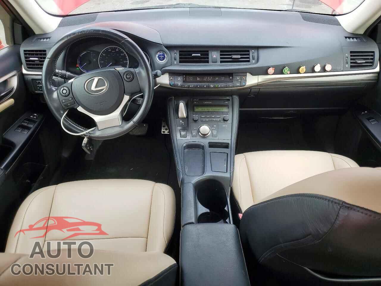 LEXUS CT 200 2014 - JTHKD5BH4E2174791