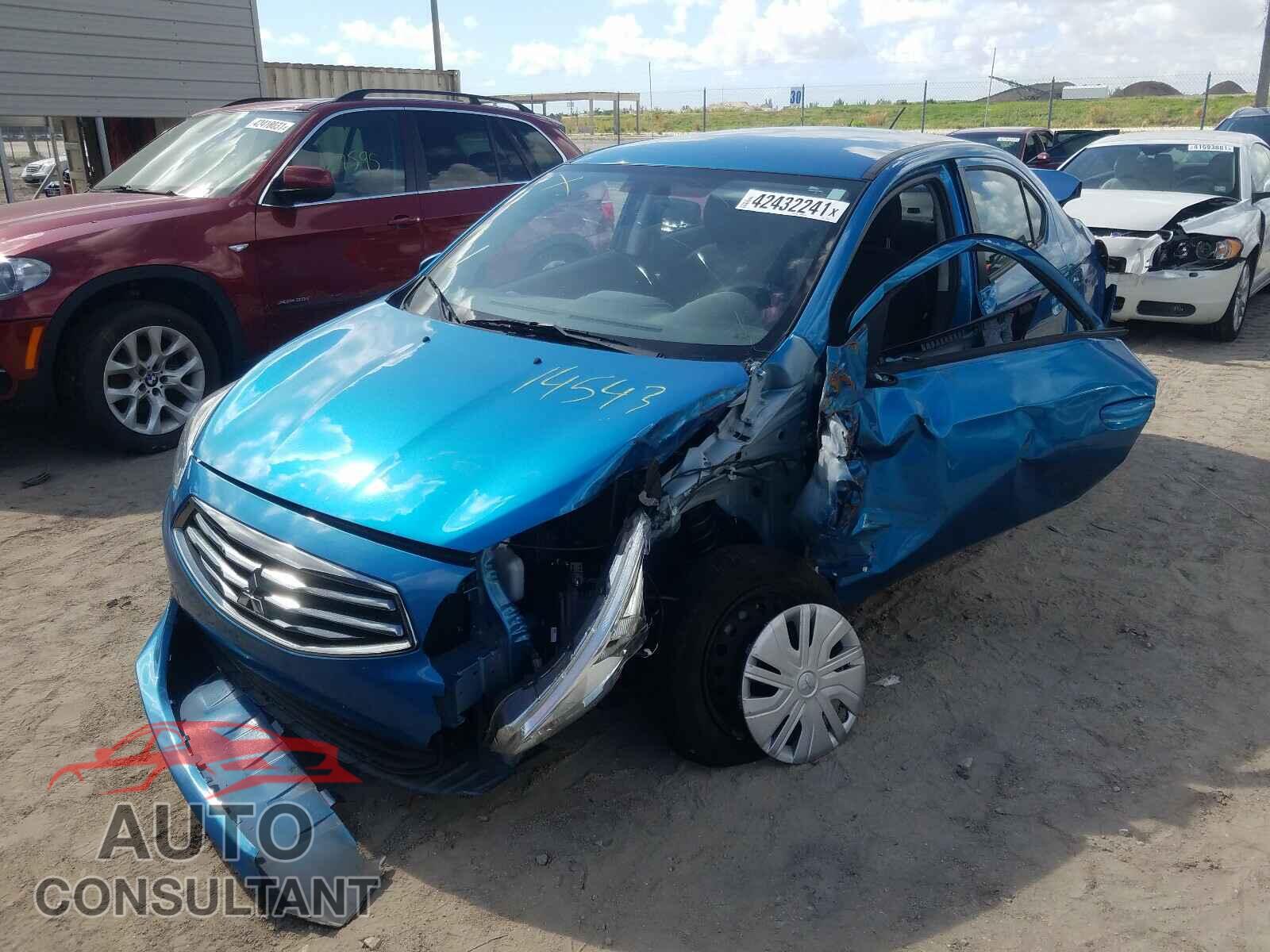 MITSUBISHI MIRAGE 2019 - ML32F3FJ3KHF16632
