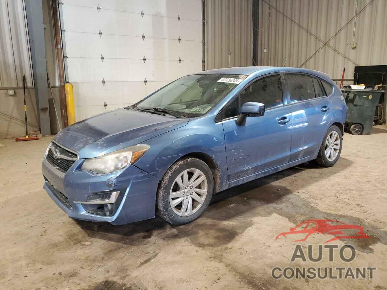 SUBARU IMPREZA 2015 - JF1GPAC60F8225342