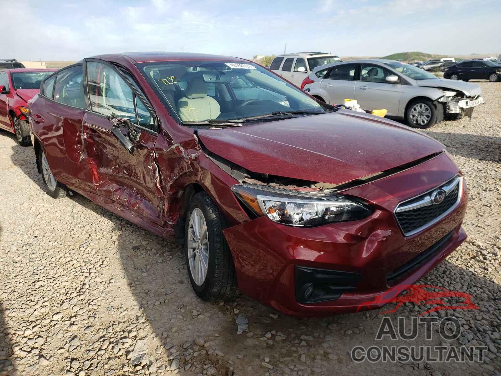 SUBARU IMPREZA 2017 - 4S3GKAD61H3600582